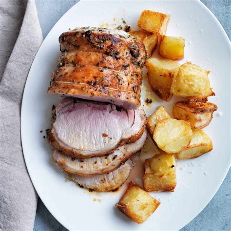 garlic-and-rosemary-marinade-for-pork-loin-roast-food image