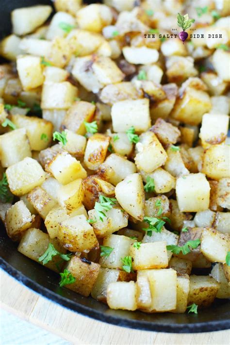 country-potatoes-crispy-skillet-fried-salty-side-dish image