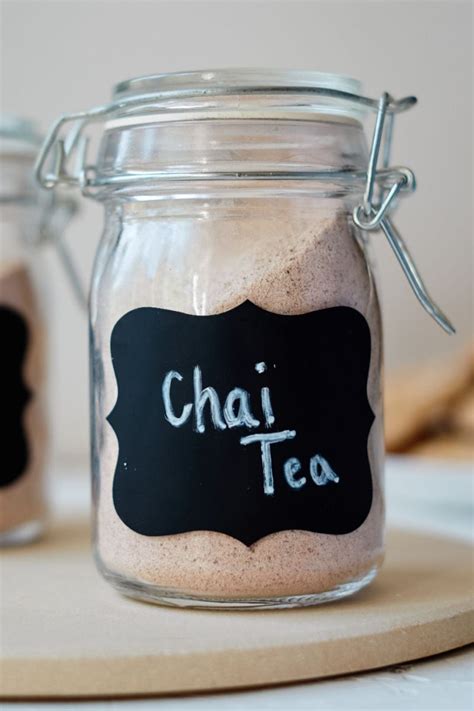 chai-drink-mix-recipe-mason-jar-food-gift-mama image