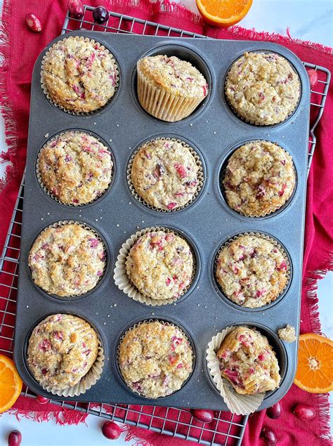 healthy-cranberry-orange-muffins-happy-kids-kitchen image