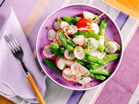 sugar-snap-pea-and-radish-salad-recipe-food-network image