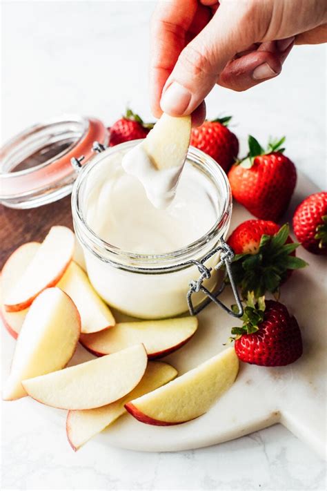 easy-greek-yogurt-fruit-dip-healthy-2-minute image