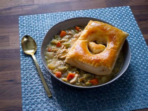 quick-rotisserie-chicken-pot-pies-recipe-food-network image