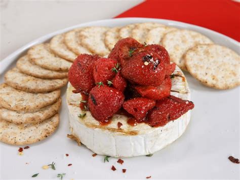 grilled-brie-and-strawberries-recipe-brandi-milloy-food image