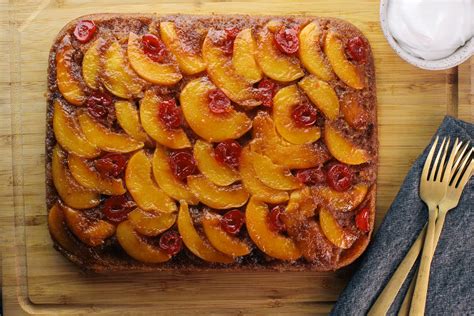 easy-cake-mix-peach-upside-down-cake-recipe-the-spruce-eats image