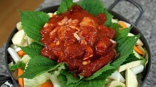 dakgalbi-spicy-grilled-chicken-and-vegetables image