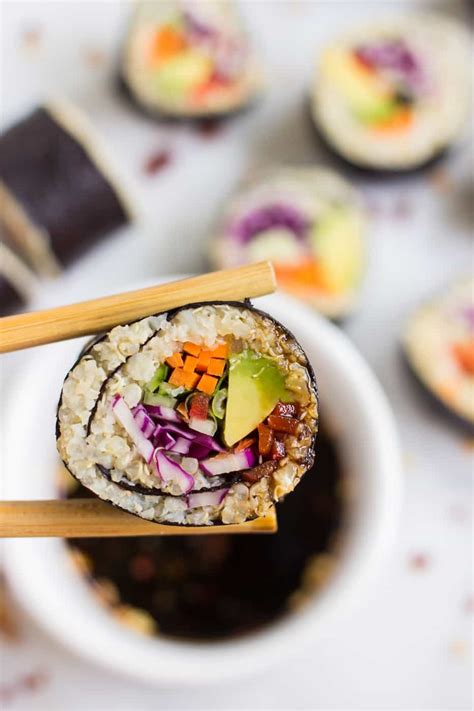 vegetable-cauliflower-rice-quinoa-sushi-simply image