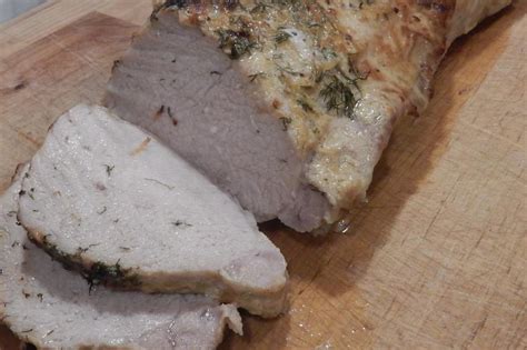herb-crusted-pork-loin-recipe-foodcom image