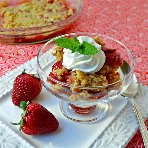 30-strawberry-rhubarb-recipes-to-make-with-fresh-fruit image