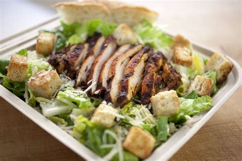 healthy-chicken-caesar-salad-with-homemade-dressing image