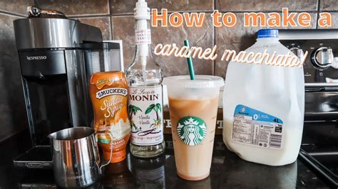 how-to-make-a-caramel-macchiato-at-home image