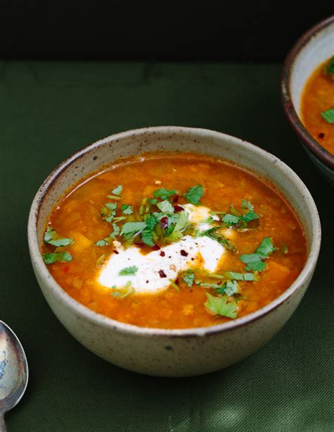 spiced-kŪmara-red-lentil-soup-nourish image