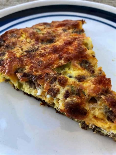 crustless-sausage-and-cheese-quiche-this-farm-girl-cooks image