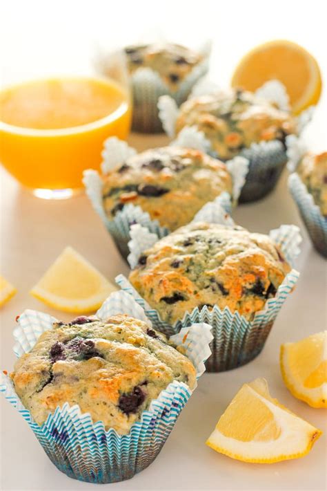 healthy-lemon-blueberry-muffins-with-yogurt image