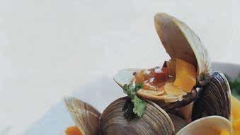 steamed-clams-in-wine-and-chorizo-recipe-epicurious image