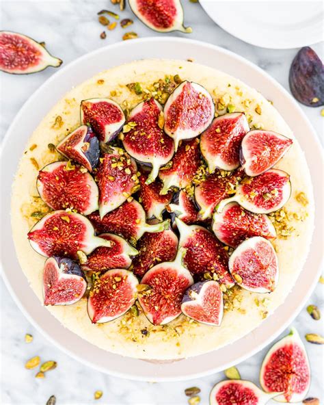 goat-cheese-cheesecake-with-figs-jo-cooks image