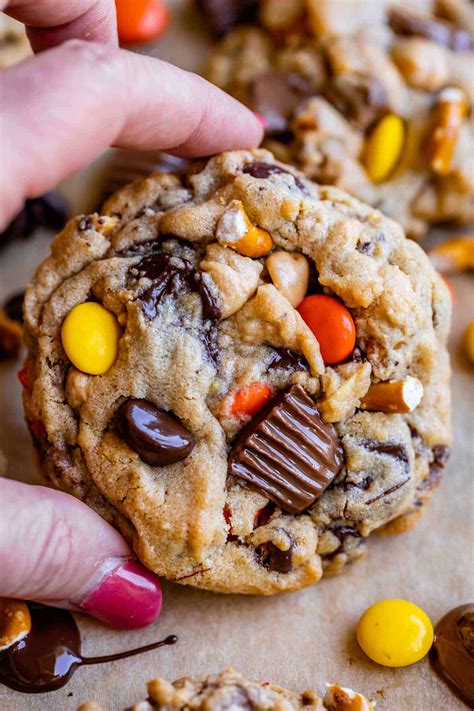 outrageous-pretzel-reeses-peanut-butter-cookies-the image