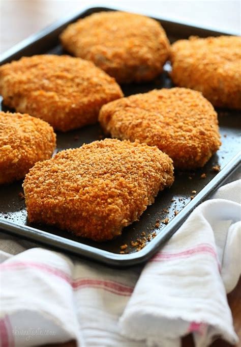 oven-fried-breaded-pork-chops-skinnytaste image