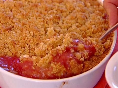peach-and-raspberry-crisp-recipe-ina-garten-food image