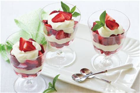 strawberry-white-chocolate-mousse-parfait image