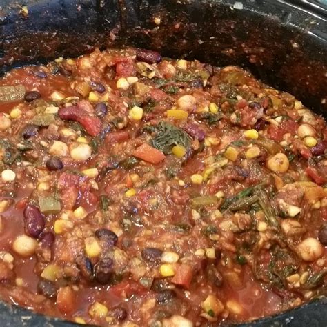 hearty-vegan-slow-cooker-chili-allrecipes image