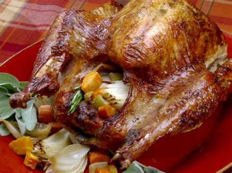 thanksgiving-pioneer-style-herb-roasted-turkey-food image