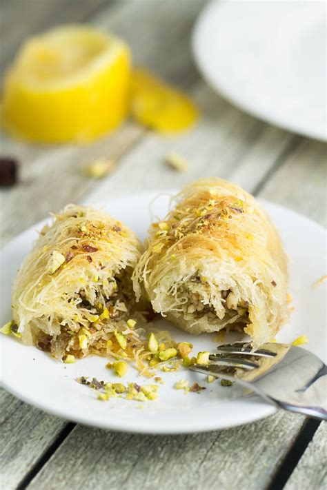 kataifi-greek-nut-and-honey-pastry-rolls-cooking image