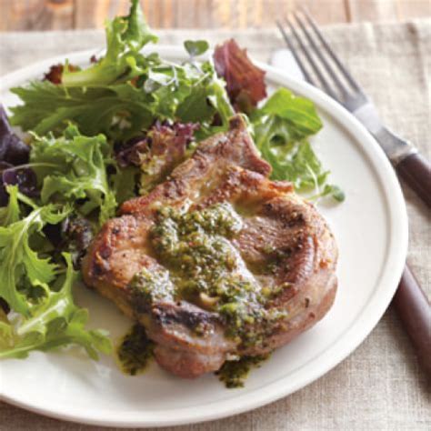 lamb-chops-with-mint-salsa-verde-williams-sonoma image