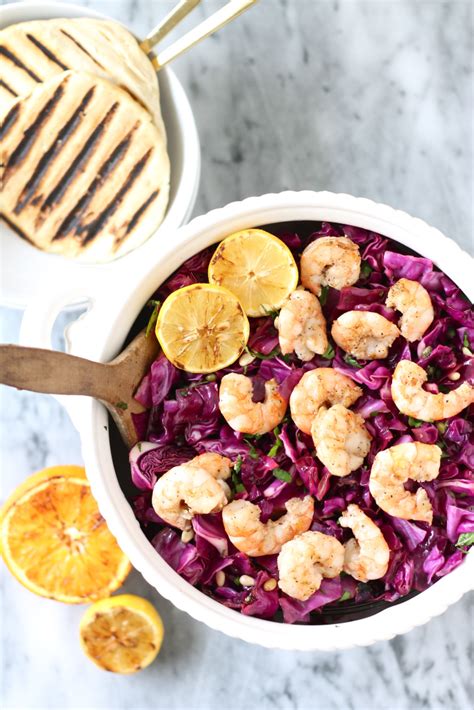radicchio-and-shrimp-salad-with-citrus-vinaigrette image