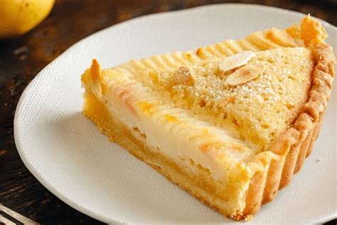french-pear-almond-tart-with-crust-recipe-cooking image