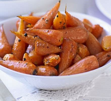 honey-glazed-roast-carrots-recipe-bbc-good-food image