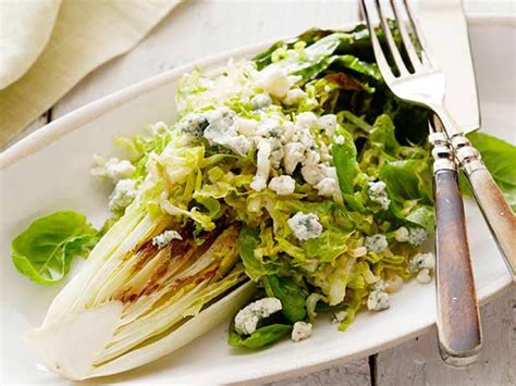 grilled-romaine-salad-with-blue-cheese-food-network image