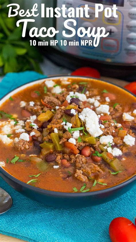 best-instant-pot-taco-soup-video image