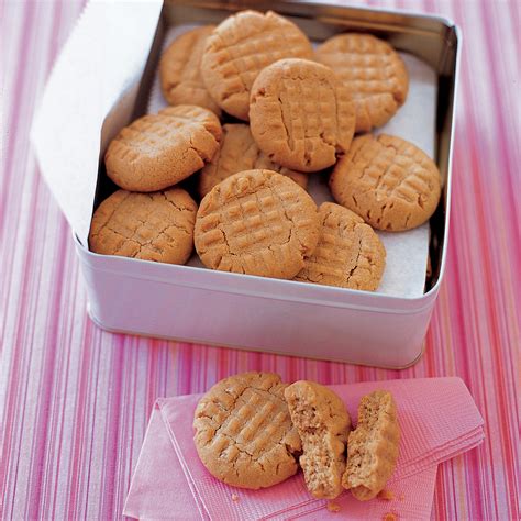 crunchy-peanut-butter-cookies-recipe-martha-stewart image