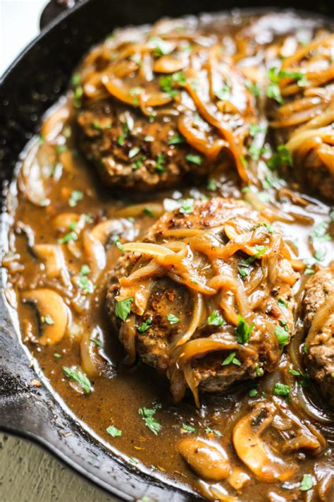 southern-style-hamburger-steaks-with-onion-and image
