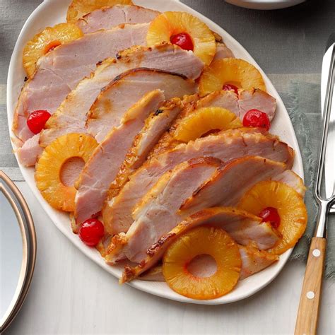 baked-ham-with-pineapple-recipe-how-to-make-it-taste image
