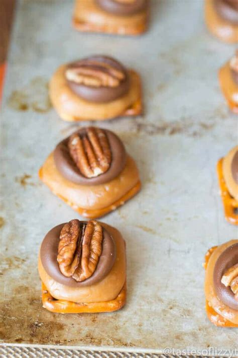rolo-pretzel-turtles-homemade-candy-tastes-of-lizzy-t image