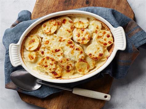 scalloped-potatoes-au-gratin-recipe-ellie-krieger-food image