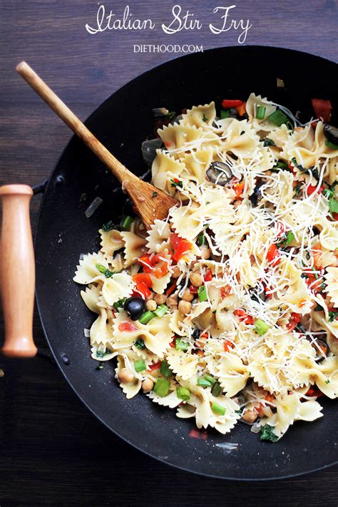 vegetarian-italian-stir-fry-recipe-diethood image