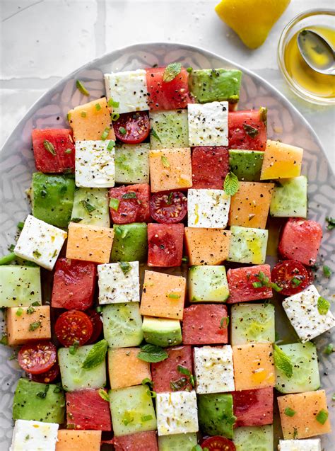 melon-mosaic-salad-with-hot-honey-vinaigrette-how-sweet-eats image