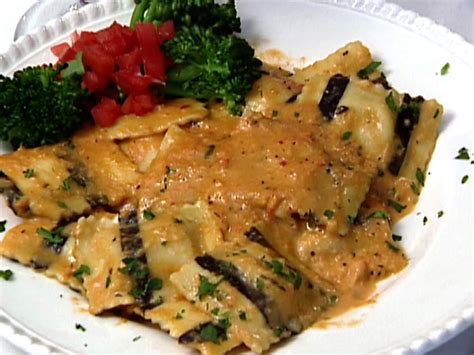 black-and-white-lobster-ravioli-in-a-seafood image