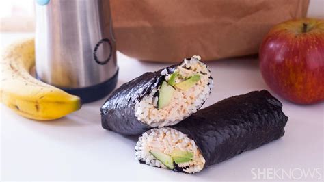 how-to-make-a-tuna-and-avocado-sushi-hand-roll-at-home image