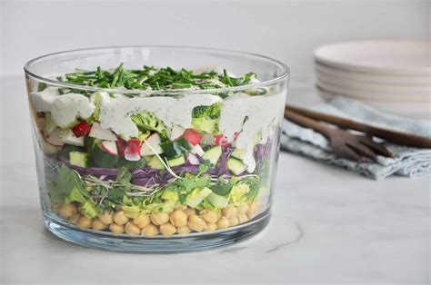layered-picnic-salad-with-yogurt-ranch-dressing image