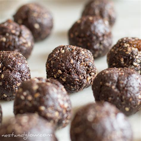 halva-chocolate-sesame-fudge-balls-raw-vegan-and image