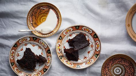 dark-ginger-rye-cake-with-yogurt-and-honey-bon-apptit image