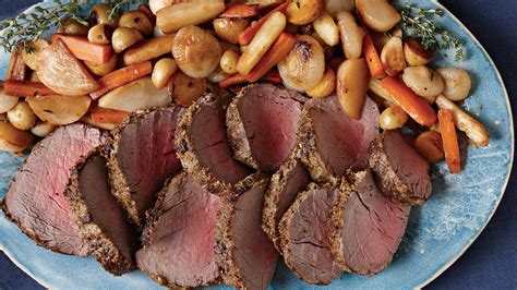 roast-beef-tenderloin-with-garlic-mustard-herb-crust image