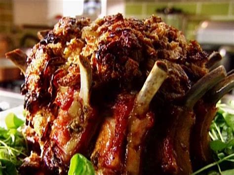 the-ultimate-pork-crown-roast-recipe-food-network image