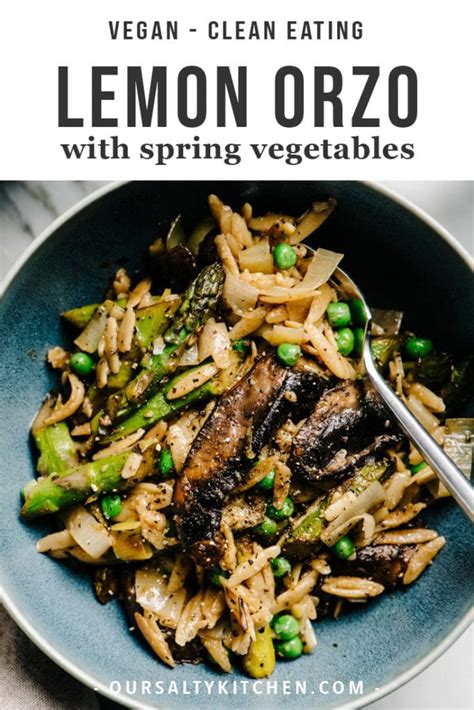 lemon-orzo-with-asparagus-mushrooms-vegan-our image