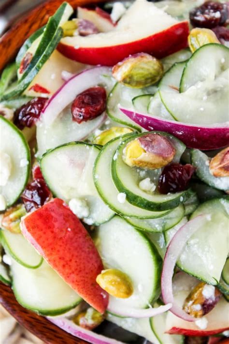 pistachio-pear-cucumber-salad-the-food image