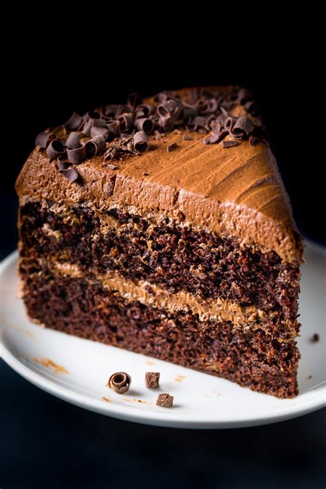 chocolate-ricotta-layer-cake-baker-by-nature image